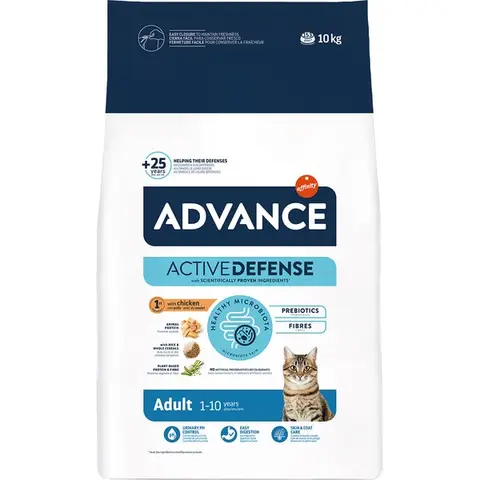 ADVANCE Kattenvoer Adult Kip & Rijst 10kg