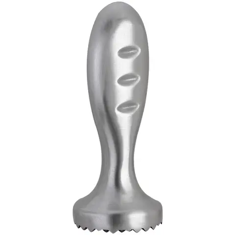 Maxcook 304 Stainless Steel Meat Tenderizer Hammer with Ergonomic Non-skid Handle Kitchen Tool for Tenderizing Steaks and Pork Chops Multi-functional Food Mallet for Home Cooking Silver MCPJ9461