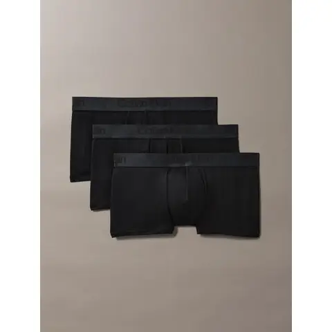 LAAGGEKNIPTE SLIP 3-STUKS. UB1 Zwart Heren XL