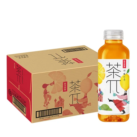 Nong Fu Tea π Lemon Black Tea 500ml x 15 Bottles (Full Case)