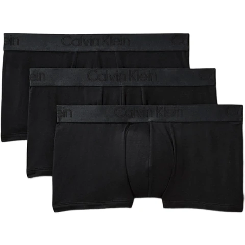 LOW RISE TRUNK 3PK. UB1 Black Men L