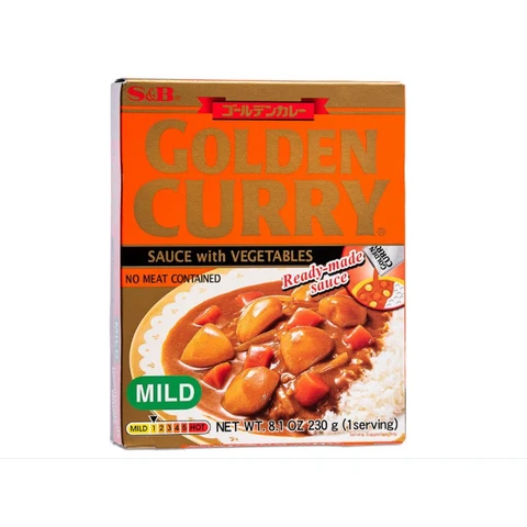 S&B Golden Vegetable Curry Mild Instant 230g