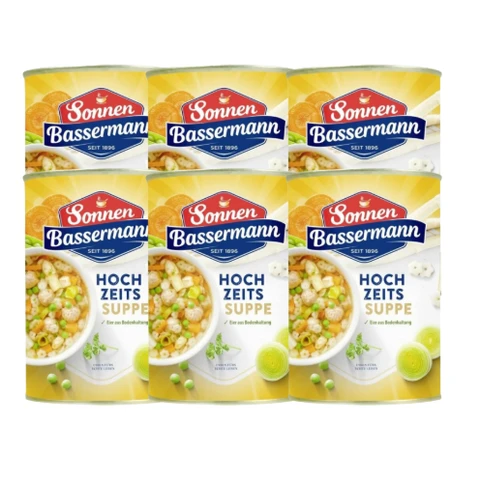 Sonnen Bassermann Hochzeitssuppe 400 ml X 6