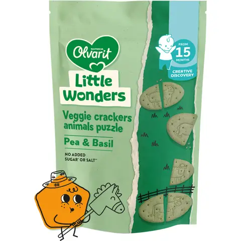 OLVARIT Kleine Wonderen Kleine Crackers - 7 stuks, Dierenafbeeldingen