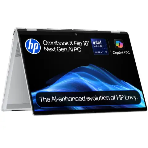 HP 16-as0004na OmniBook X Flip Ultra 5-226V (8C) 40 NPU TOPs 16GB LPDDR5X 8533 on-board 512GB PCIe Gen4 Value