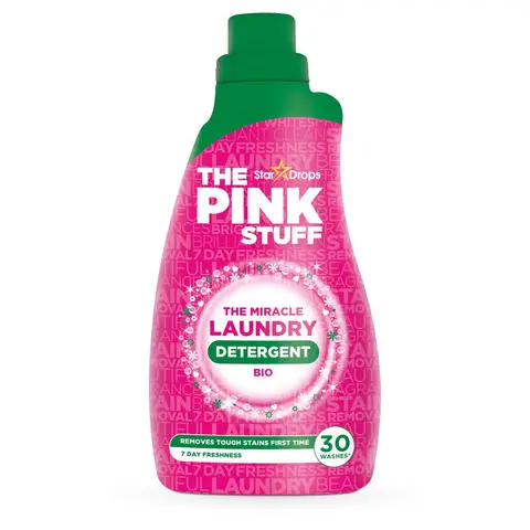 Star Drops The Pink Stuff The Miracle Laundry Detergent Bio, 960ml