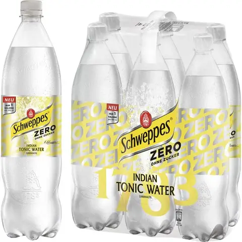 SCHWEPPES Tonic Zero 6x1.25L PET