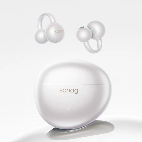 Sanag S7S Ultra Bluetooth Ear Clip Wireless Open-Back AI Translation 2025 New Model