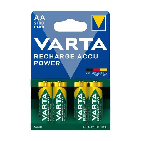 Varta NiMH Mignon AA HR06 1.2V/2100mAh 4er-Pack Blister
