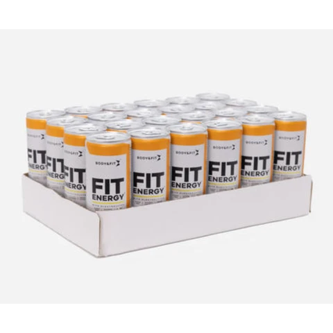 Body&Fit Fit Energy Drink Orange 6000 ml (24 Cans)