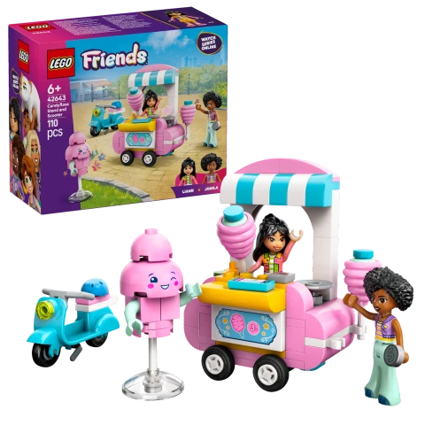 LEGO Friends 42643 Cotton Candy Stand and Scooter