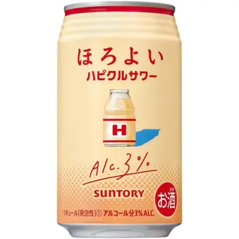 Suntory Horoyoi Pickled Sour Flavour 3% Alc/Vol 350ml/can 养乐多味沙瓦 350ml/罐