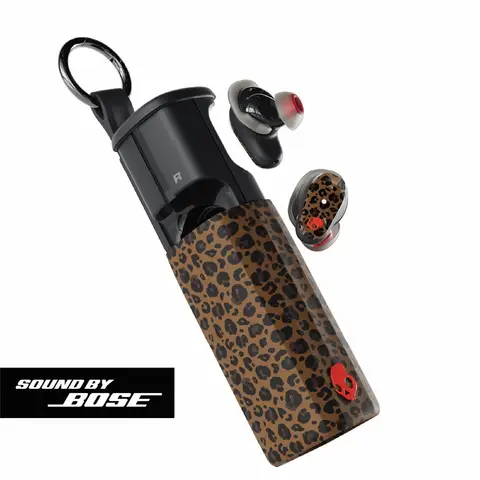 Skullcandy Method 360 ANC In-Ear True Wireless Earbuds - Leopard
