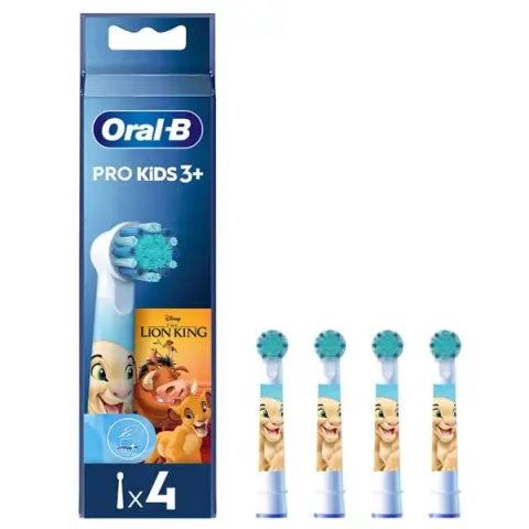 Oral-B Pro Kids Aufsteckbürsten, Der König der Löwen, 4er-Pack