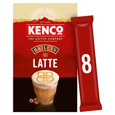 Kenco Baileys Latte Sachets 8S 120G