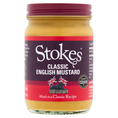 Stokes - Classic English Mustard - 185g