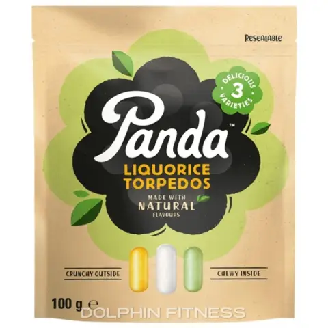 Panda Liquorice Torpedos - 100G