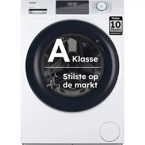 Haier HW80-BP14929A-S - Wasmachine 8 kg A energielabel