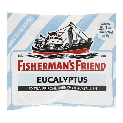 Fisherman's Friend Eucalyptus Ohne Zucker Pastillen 25 g