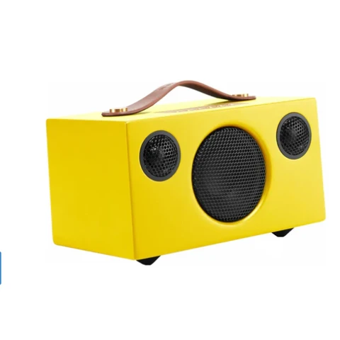 T3+ Yellow enceinte Portable Sans fil Bluetooth Jusqu'à 30 heures d'autonomie.
Qualité sonore primée.
La magie du portable et du sans fil.