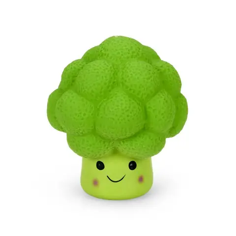 Petface Foodie Faces Latex Broccoli Dog Toy Large