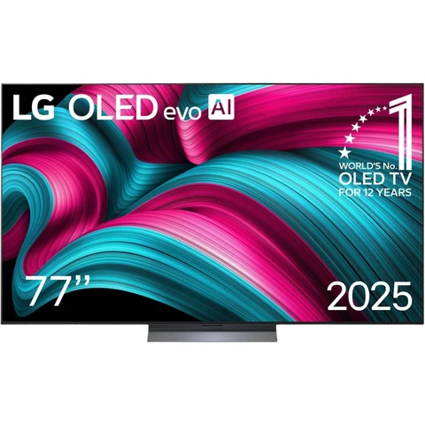 LG OLED evo AI | 77C57LA (772 195 cm) 4K Ultra HD TV (α9 Gen8 4K AI Prozessor, webOS 25, 120Hz (VRR bis zu 144Hz)) [Modelljahr 2025]