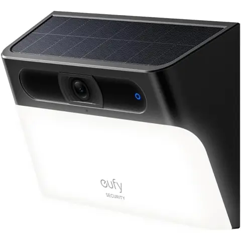 eufy Security Solar Wall Light Cam S120 Solar Security Camera Outdoor Wireless, 2K Camera, Forever Power, Motion Activated Light, AI Detection, IP65 Waterproof, Spotlight, No Monthly Fee