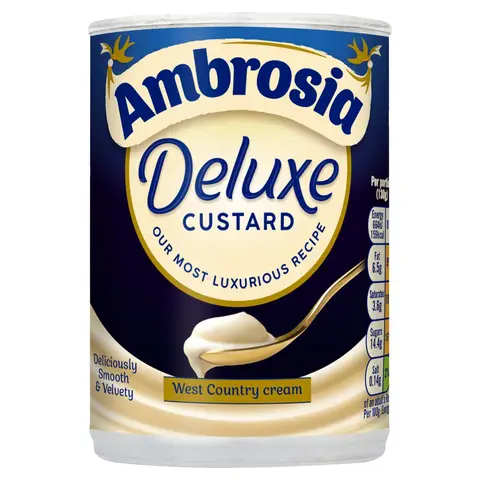 Ambrosia Deluxe West Country Cream Custard Can 400 g