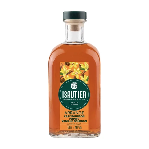 ISAUTIER ARRANGE Rhum Arrangé Café Vanille 40 % 50cl