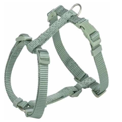Jollypaw bij Trixie Premium H-Harness Sage 42-60×1.5cm