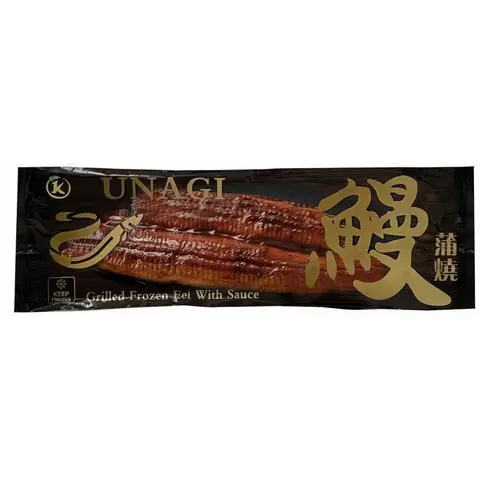 J&K Frozen Roasted Eel (Unagi) 7 oz (190g-200g)