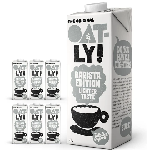 Oatly Haferdrink Barista Edition "Lighter Taste" 6er-Pack (6 x 1 l)