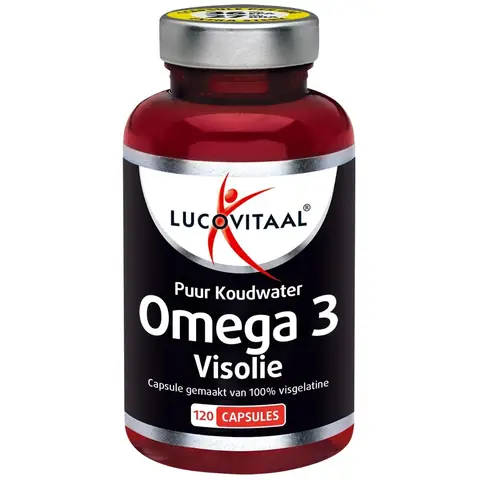 Lucovitaal Puur Omega 3 Koudwater Visolie 120 capsules