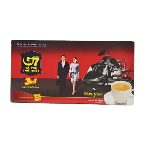 VN TN Café instantané G7 3-en-1 - Boîte 336 g (21 sachets)