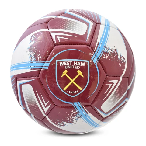 Hy-Pro Football West Ham United FC Turbine Maroon Size 5