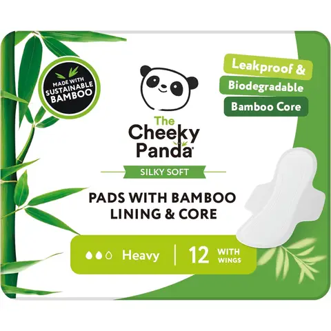 The Cheeky Panda Pads Heavy 12 Pack