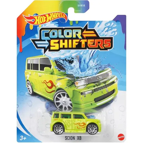 Hot Wheels Color Shifters - vehicles that change color in warm water, great variety of design and color options.
