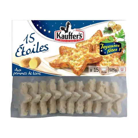 KAUFFER'S Mini Potato Star Patties x15 525g
