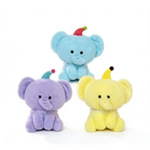 Toy - Jouets - Peluches - 83500 - Éléphant à guirlande - 23 cm - 20 modèles au hasard