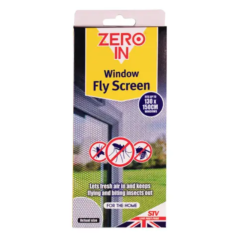 Zero In Window Fly Screen