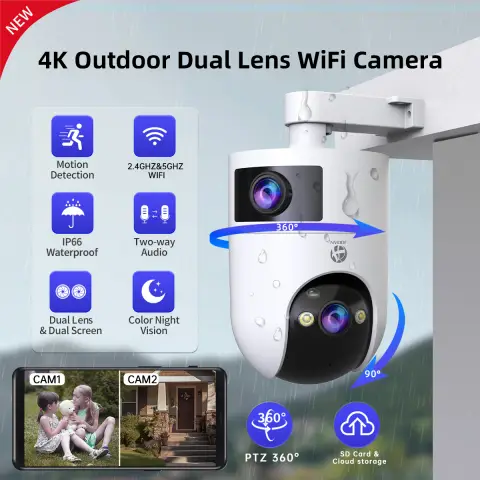 Jooan PTZ IP Security Camera 5G WiFi 1PC