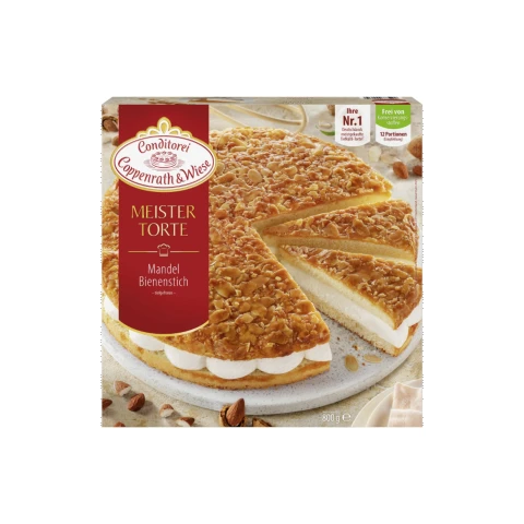 Coppenrath & Wiese Meistertorte Mandel Bienenstich  800 g