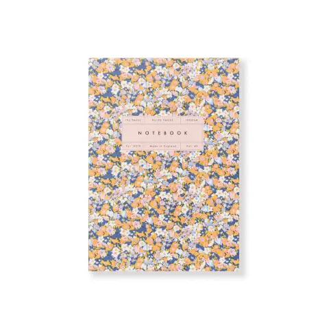 Katie Leamon A5  Notebook Lined Paper 100GSM Patricia Yellow