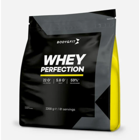 Whey Perfection Aardbeien Milkshake 2,26 kg (81 Shakes)