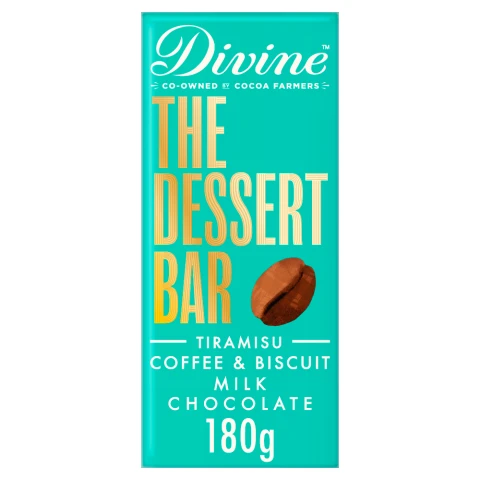 Divine Chocolate Milk Choc Tiramisu 180g
