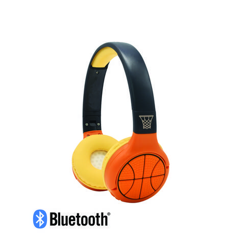 Lexibook Basketball - 2-in-1 Wireless/ Wired Kids Headphones