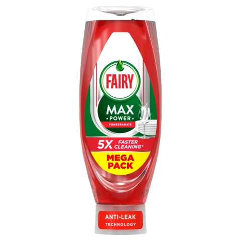 Fairy Max Power Washing Up Liquid Pomegranate 730ML