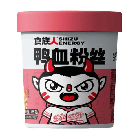 SHIZUREN Instant Vermicelli Duck Blood Flavour 166g