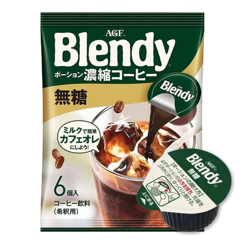 AGF Blendy Potion Koffie Zonder Suiker 6 stuks