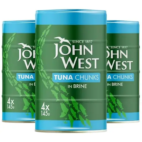 John West Tuna Chunks In Brine 12 x 125g
